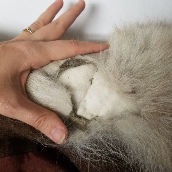 VINTAGE Icove & Young Romantique Anglo Fabrics Fur - Picture 7 of 8